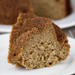 Low Sugar Irish Oatmeal Apple Cake