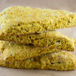 Low Sugar Pumpkin Scones