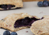 Low Sugar Blueberry Hand Pies