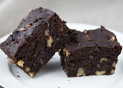 Low Sugar Gluten Free Chocolate Brownies