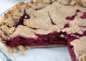 Low Sugar Raspberry Pie